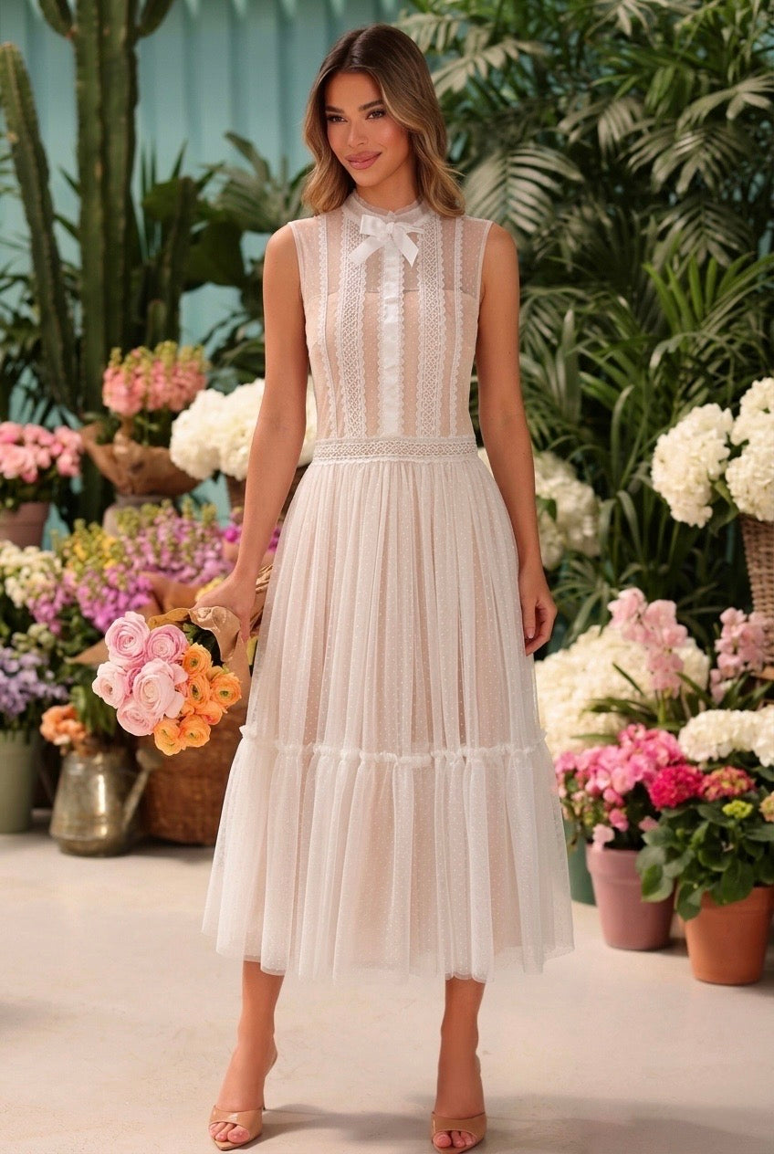 Robe Fluide Romantique Aérienne Raffinée