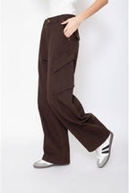 Jean Large Baggy Ballon - Brun