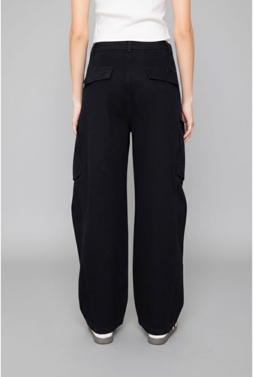 Jean Large Baggy Ballon - Noir