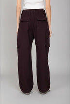 Pantalon Jean Cargo Street Style - Brun foncé
