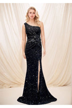 Robe sirène glamour bord mer - Noir