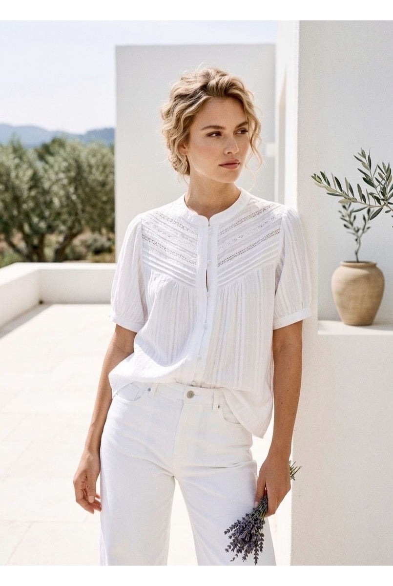 La Chemise Naïade - Blanc