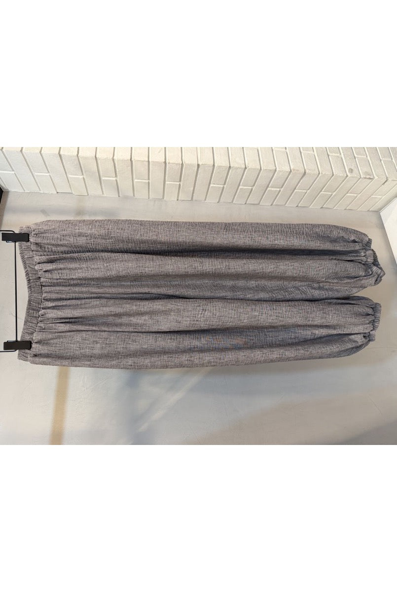 Pantalon Bohème Fluide Lora Confort Estival - Brun